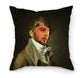 Personalised Renaissance Painting Pillow | Grey Coat Gentleman | Fab Gifts