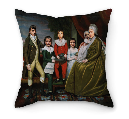 Personalised Classic Painting Pillow | 6 People | Fab Gifts