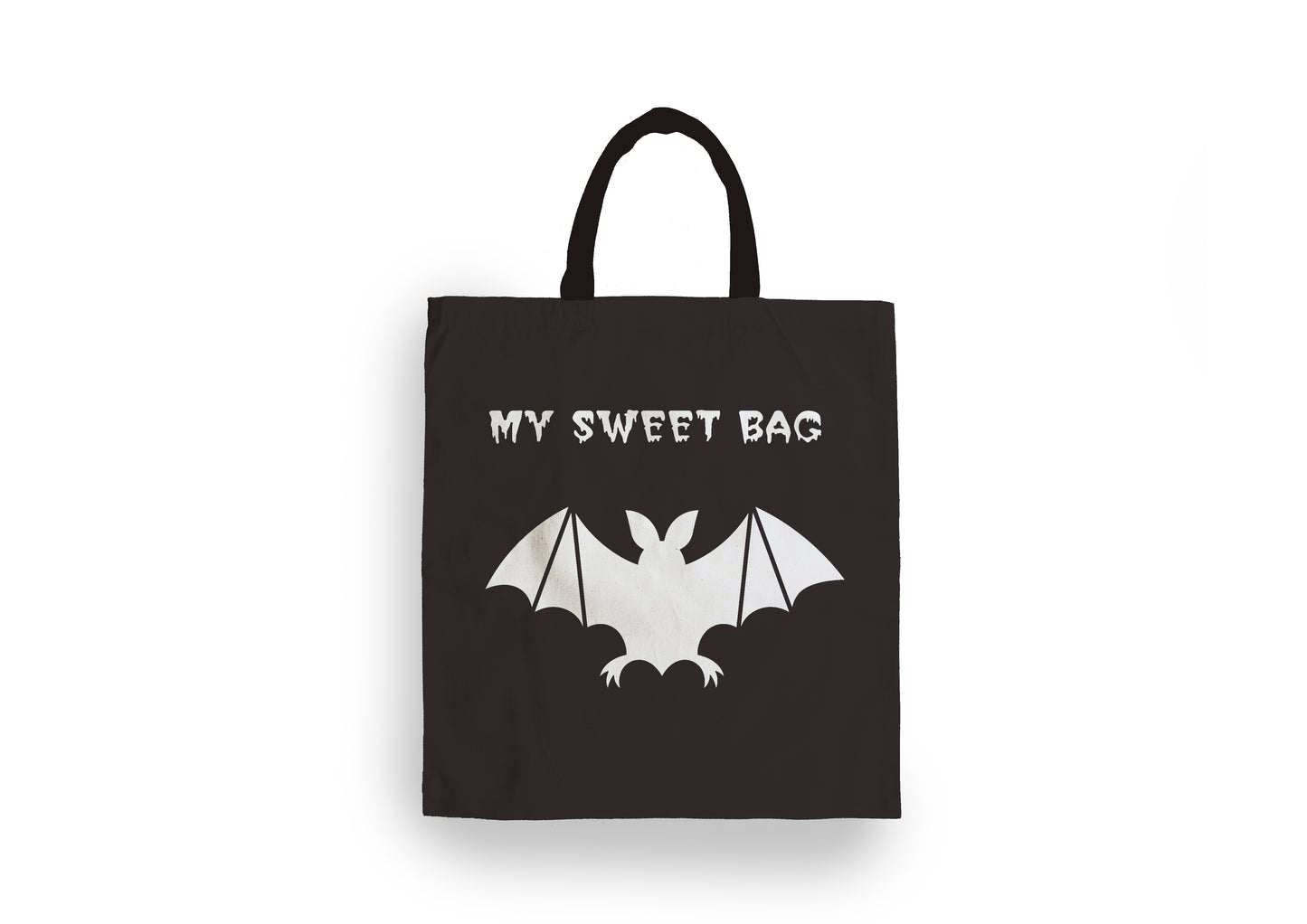 Personalised Halloween Tote Bag Bat | Fab Gifts