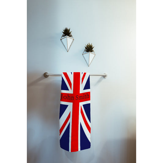 Buy Sports Towel Online | Union Jack - Fab Gifts