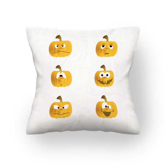 Halloween Pumpkin Emoji Cushion | 60x60cm | Fab Gifts