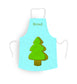 Personalised Apron Christmas Tree for Kids 