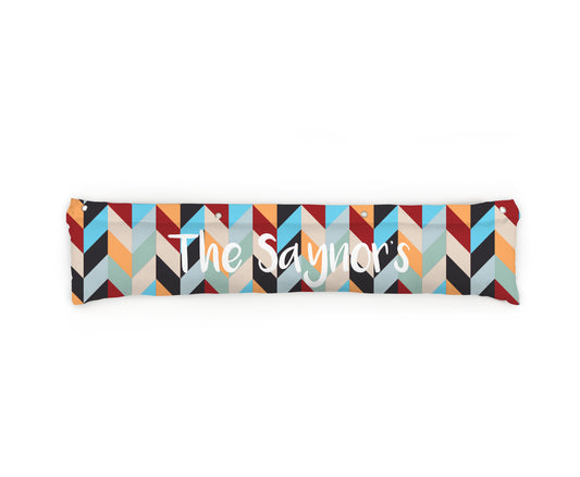 Geometric Chevron Draught Excluders | 50 X 90cm | Fab Gifts