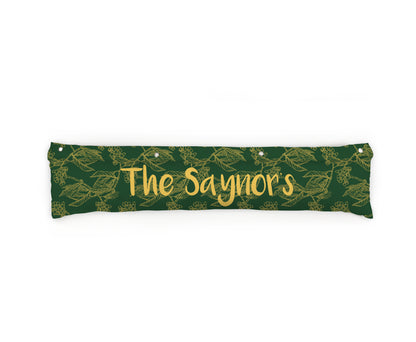 Cranberries Draught Excluders | 50 X 90cm | Fab Gifts | Green