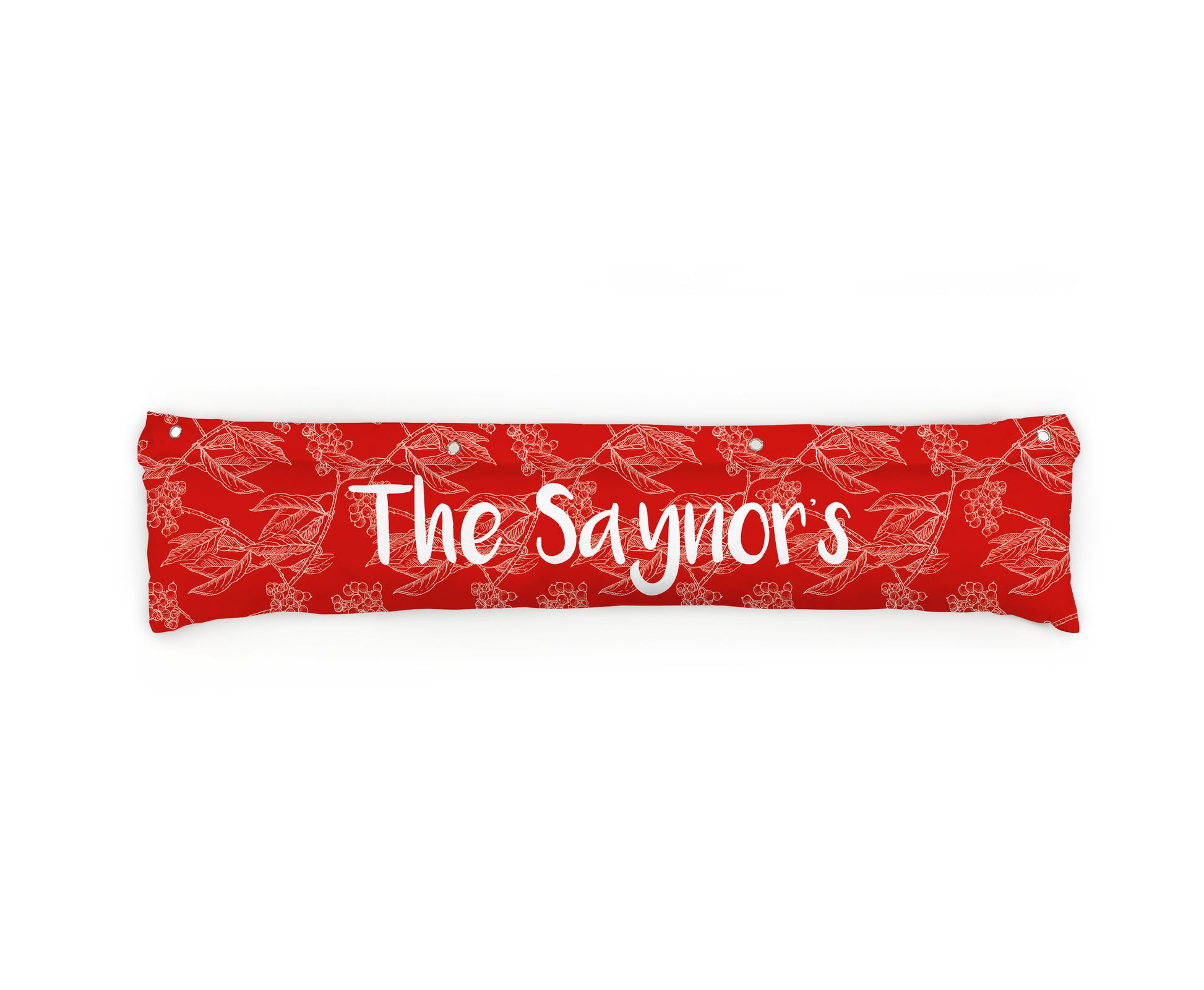 Cranberries Draught Excluders | 50 X 90cm | Fab Gifts | Red