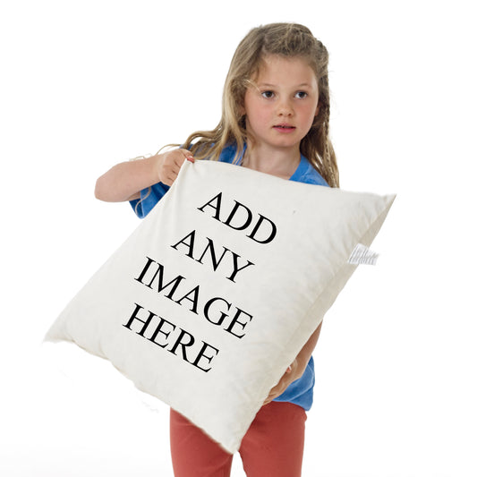 Personalised Photo Cushion, Filled, Polyester, 60 x 60cm