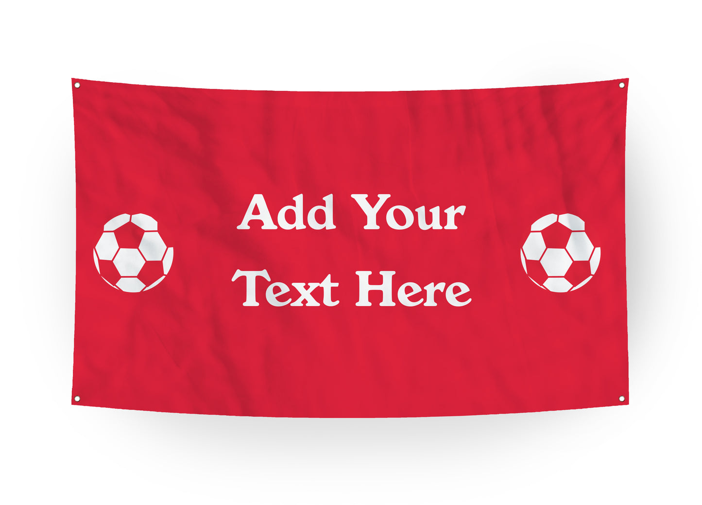 Personalised Banner Football Flag | 150x90cm