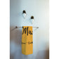Personalised Sport Towel, Yellow Miss Beach | 156 x 78cm. In the bathroom.