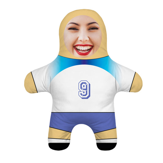 Personalised England Football Kit Mini Doll | Fab Gifts