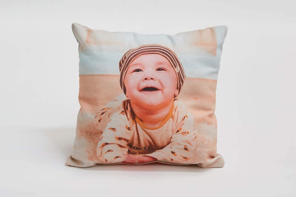 Cotton Photo Cushion Cover, Baby Picture, 60cm